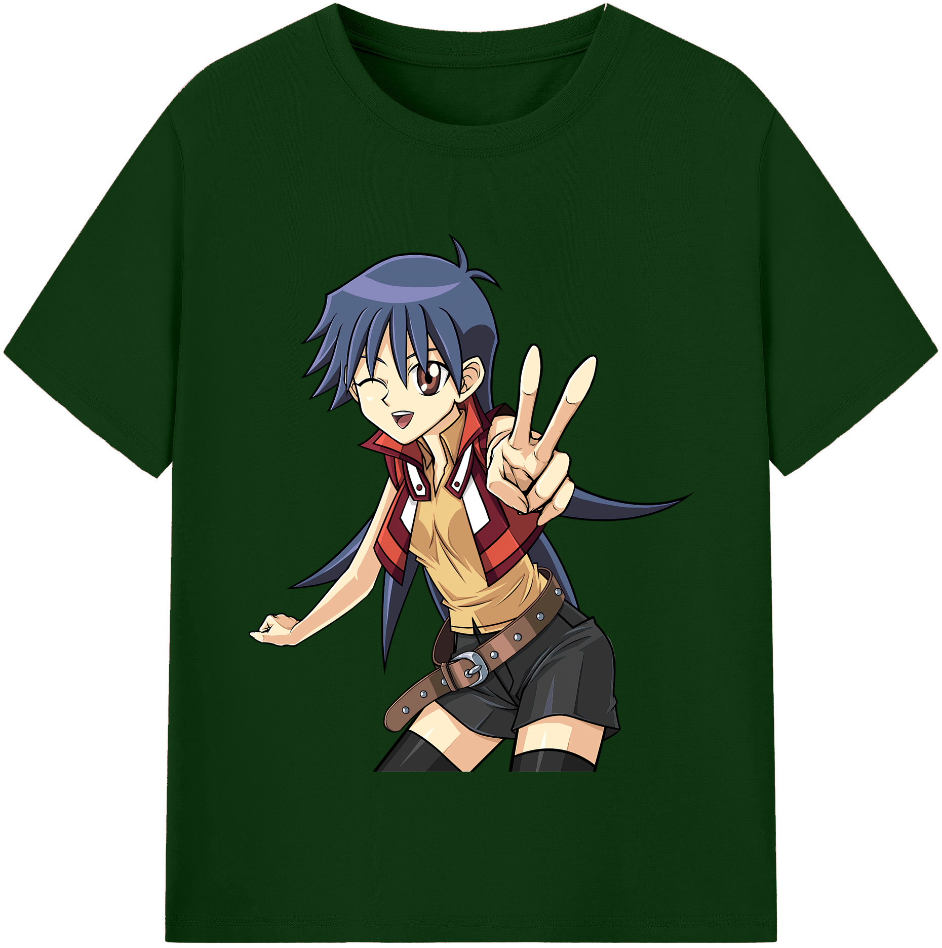 （画像用） 遊☆戯☆王 Yu-Gi-Oh! 綿100％半袖Tシャツ（フロントプリント）